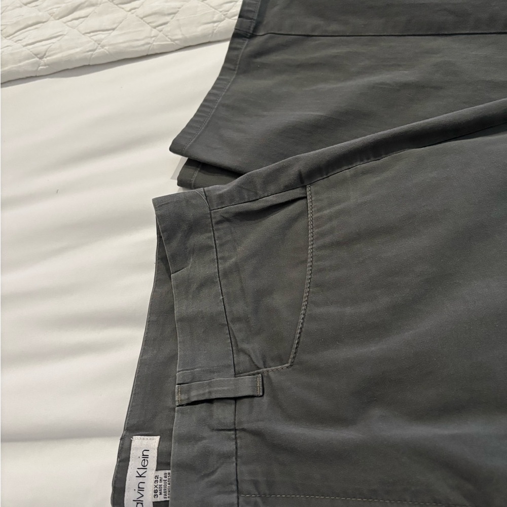 Calvin Klein Charcoal Trousers - Picture 6 of 6